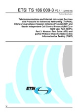 Ansicht ETSI TS 186009-3-V2.1.1 25.9.2009