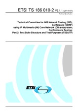Die Norm ETSI TS 186010-2-V3.1.1 29.7.2011 Ansicht