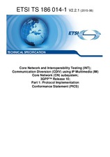 Die Norm ETSI TS 186014-1-V2.2.1 29.6.2015 Ansicht