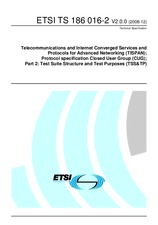 Die Norm ETSI TS 186016-2-V2.0.0 5.12.2008 Ansicht