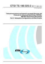 Die Norm ETSI TS 186025-2-V2.1.1 26.1.2011 Ansicht