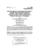 UNGÜLTIG IEEE 1003.1b-1993 1.7.1994 Ansicht