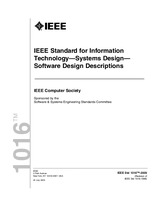 UNGÜLTIG IEEE 1016-2009 20.7.2009 Ansicht