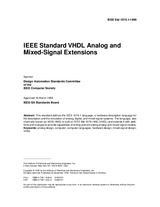 UNGÜLTIG IEEE 1076.1-1999 23.12.1999 Ansicht