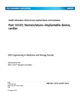 UNGÜLTIG IEEE 11073-10103-2012 27.8.2012 Ansicht