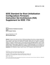 UNGÜLTIG IEEE 1275.1-1994 18.11.1994 Ansicht