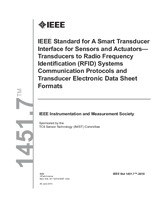 UNGÜLTIG IEEE 1451.7-2010 26.6.2010 Ansicht