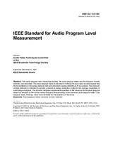 UNGÜLTIG IEEE 152-1991 22.6.1992 Ansicht