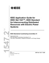 UNGÜLTIG IEEE 1547.2-2008 15.4.2009 Ansicht