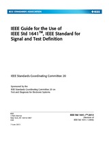 UNGÜLTIG IEEE 1641.1-2013 7.6.2013 Ansicht
