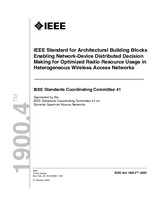 UNGÜLTIG IEEE 1900.4-2009 27.2.2009 Ansicht
