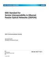 UNGÜLTIG IEEE 1904.1-2013 20.9.2013 Ansicht