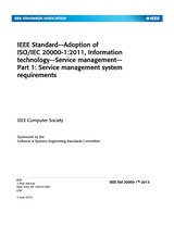 UNGÜLTIG IEEE 20000-1-2013 3.6.2013 Ansicht