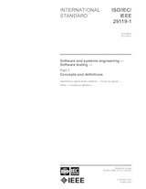 UNGÜLTIG IEEE/ISO/IEC 29119-1-2013 1.9.2013 Ansicht