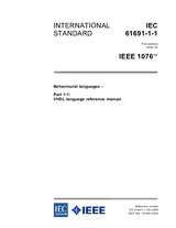UNGÜLTIG IEEE/IEC 61691-1-1-2004 15.11.2004 Ansicht