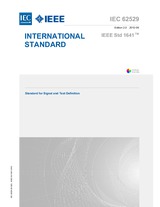 Die Norm IEEE/IEC 62529-2012 16.7.2012 Ansicht