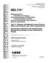 Änderung IEEE 802.11h-2003 14.10.2003 Ansicht