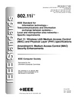 UNGÜLTIG IEEE 802.11i-2004 24.7.2004 Ansicht