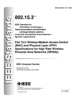 UNGÜLTIG IEEE 802.15.3-2003 29.9.2003 Ansicht