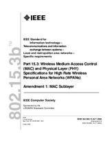 UNGÜLTIG IEEE 802.15.3b-2005 5.5.2006 Ansicht