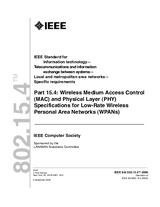 UNGÜLTIG IEEE 802.15.4-2006 7.9.2006 Ansicht