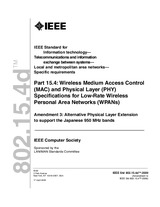 Ansicht IEEE 802.15.4d-2009 17.4.2009