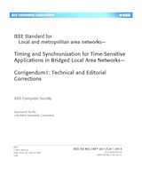 Ansicht IEEE 802.1AS-2011/Cor 1-2013 10.9.2013