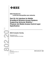 UNGÜLTIG IEEE 802.20-2008 29.8.2008 Ansicht
