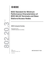 Ansicht IEEE 802.20.3-2010 22.4.2010