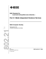 UNGÜLTIG IEEE 802.21-2008 21.1.2009 Ansicht