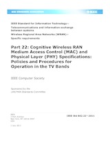 Ansicht IEEE 802.22-2011 1.7.2011