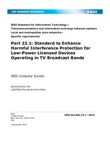 Ansicht IEEE 802.22.1-2010 1.11.2010