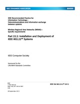 UNGÜLTIG IEEE 802.22.2-2012 28.9.2012 Ansicht