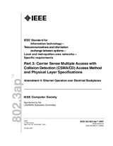 Ansicht IEEE 802.3ap-2007 22.5.2007