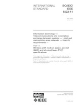 Die Norm IEEE/ISO/IEC 8802-11-2012 21.11.2012 Ansicht