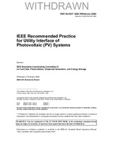 Ansicht IEEE 929-2000 3.4.2000