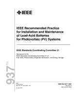 UNGÜLTIG IEEE 937-2007 13.6.2007 Ansicht