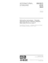 Die Norm IEEE/ISO/IEC 9945-2009 15.9.2009 Ansicht