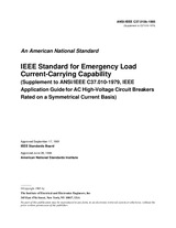 UNGÜLTIG IEEE C37.010b-1985 18.11.1985 Ansicht