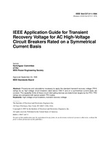 UNGÜLTIG IEEE C37.011-1994 19.6.1995 Ansicht