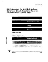 UNGÜLTIG IEEE C37.013-1989 8.3.1990 Ansicht