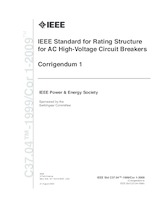 UNGÜLTIG IEEE C37.04-1999/Cor 1-2009 17.8.2009 Ansicht