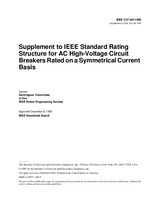 UNGÜLTIG IEEE C37.04f-1990 6.6.1991 Ansicht