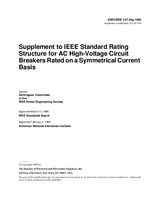 UNGÜLTIG IEEE C37.04g-1986 25.2.1988 Ansicht