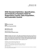 UNGÜLTIG IEEE C37.1-1994 31.10.1994 Ansicht