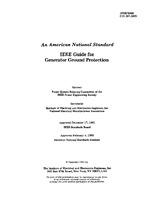 UNGÜLTIG IEEE C37.101-1985 31.12.1984 Ansicht