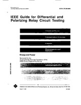 UNGÜLTIG IEEE C37.103-1990 9.8.1990 Ansicht