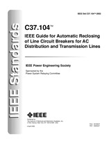 Ansicht IEEE C37.104-2002 4.4.2003