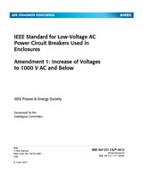 UNGÜLTIG IEEE C37.13a-2012 8.6.2012 Ansicht