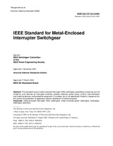 UNGÜLTIG IEEE C37.20.3-2001 17.8.2001 Ansicht